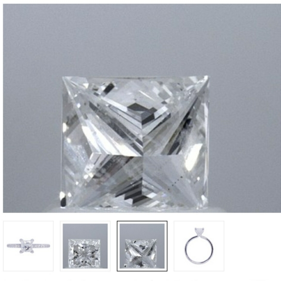 GIA 0.72 Carot Diamond Ring - Picture 3 of 15